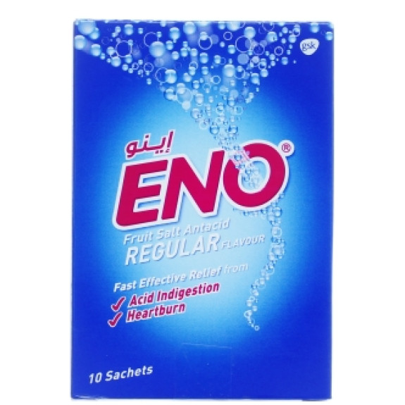 ENO Regular Fuit Salts Antacid 10x5g